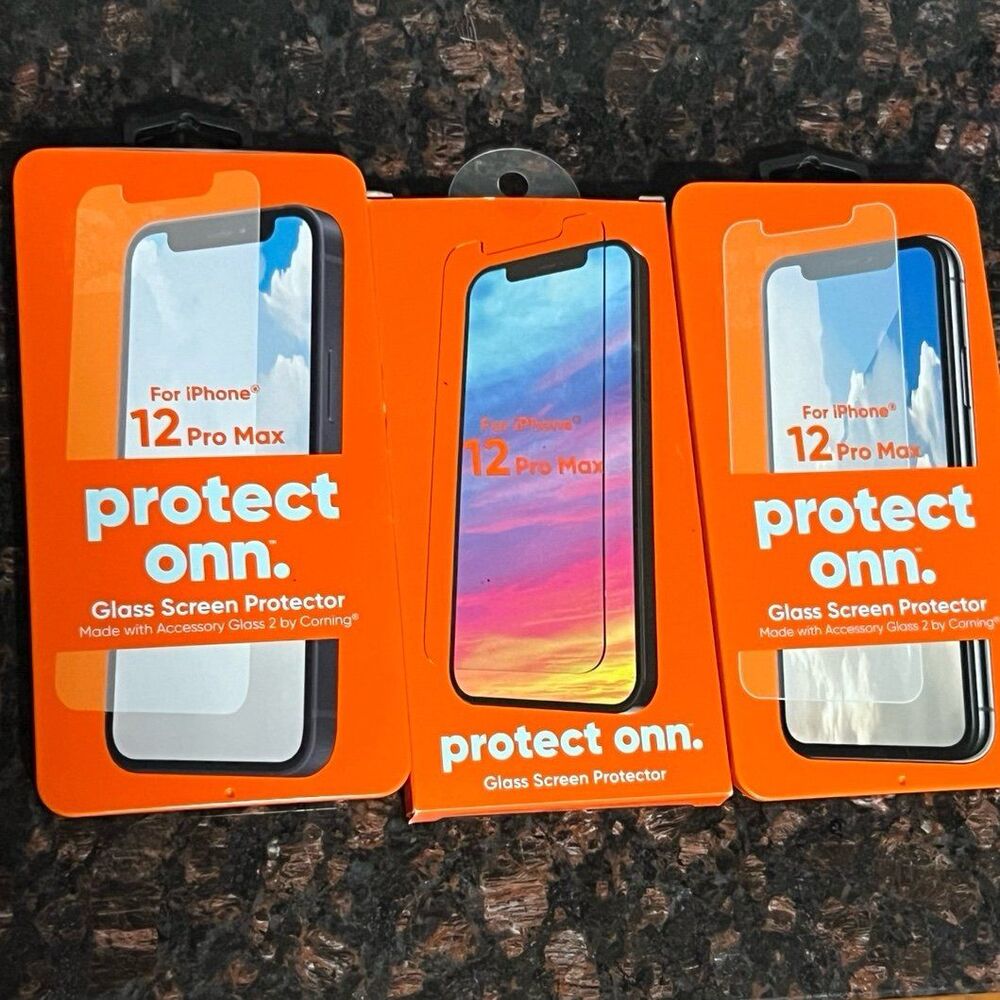 Glass Screen Protector Ipone 12 pro max Protect onn 3 new